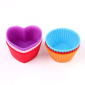 Durable baking mold silicone muffin cup heat-resistant, non-sticky, easy to clean and safe food-grade silicone cake mold